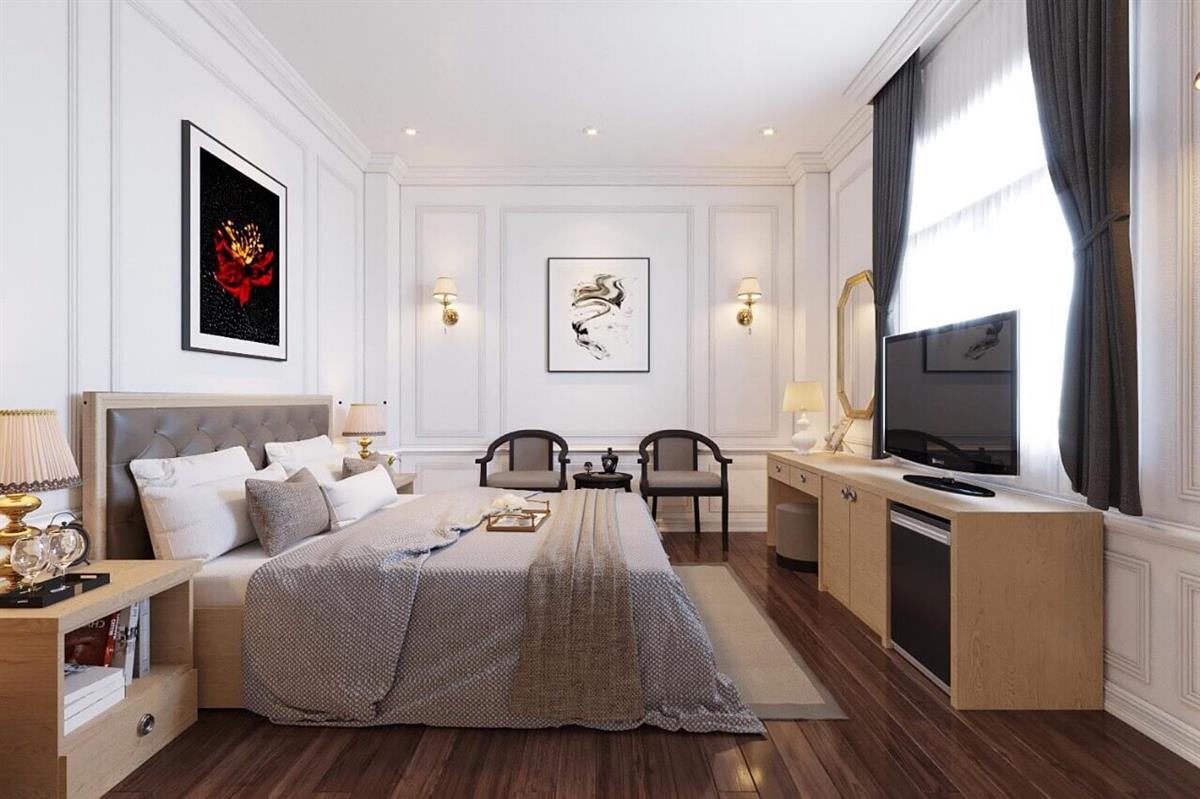 phào chỉ ps hàn quốc trang trí khách sạn